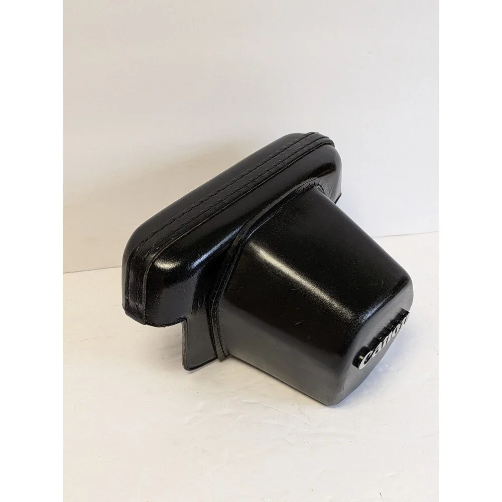 UPPER PART FROM GENUINE LEATHER CASE FOR CANON FT QL CAMERA EXCELLENT CONDITION